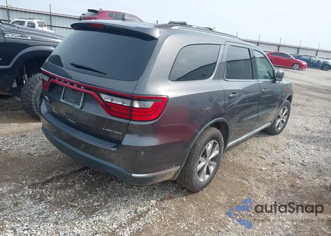 2016 Dodge Durango Limited from USA, damaged, VIN 1C4RDHDG5GC448941